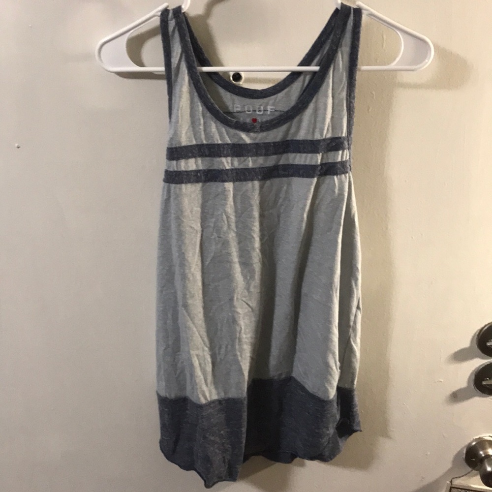Poof New York large Razorback tank top